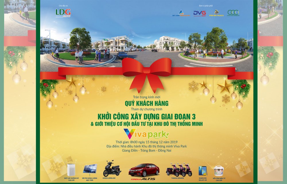 Khởi công xây dựng giai đoạn 3 dự án Viva Park tại Giang Điền 