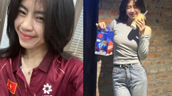 Hotgirl tuyển nữ Việt Nam khoe hình ảnh đời thường ngọt ngào