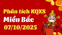 Phân tích XSMB 7/10/2025 - Thống kê Xổ Số Miền Bắc hôm nay 7/10/2025