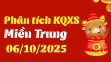 Phân tích XSMT 6/10/2025 - Thống kê Xổ Số Miền Trung hôm nay 6/10/2025