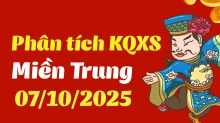 Phân tích XSMT 7/10/2025 - Thống kê Xổ Số Miền Trung hôm nay 7/10/2025