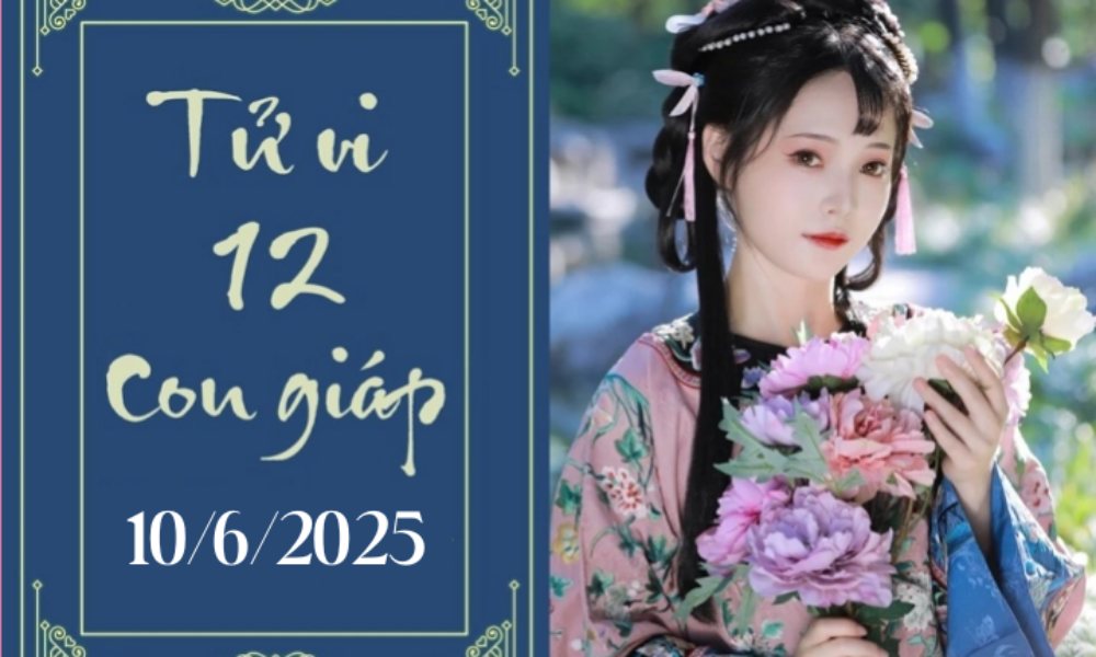 Tử vi 12 con giáp hôm nay ngày 10/6: Thìn khó khăn, Mùi phát triển