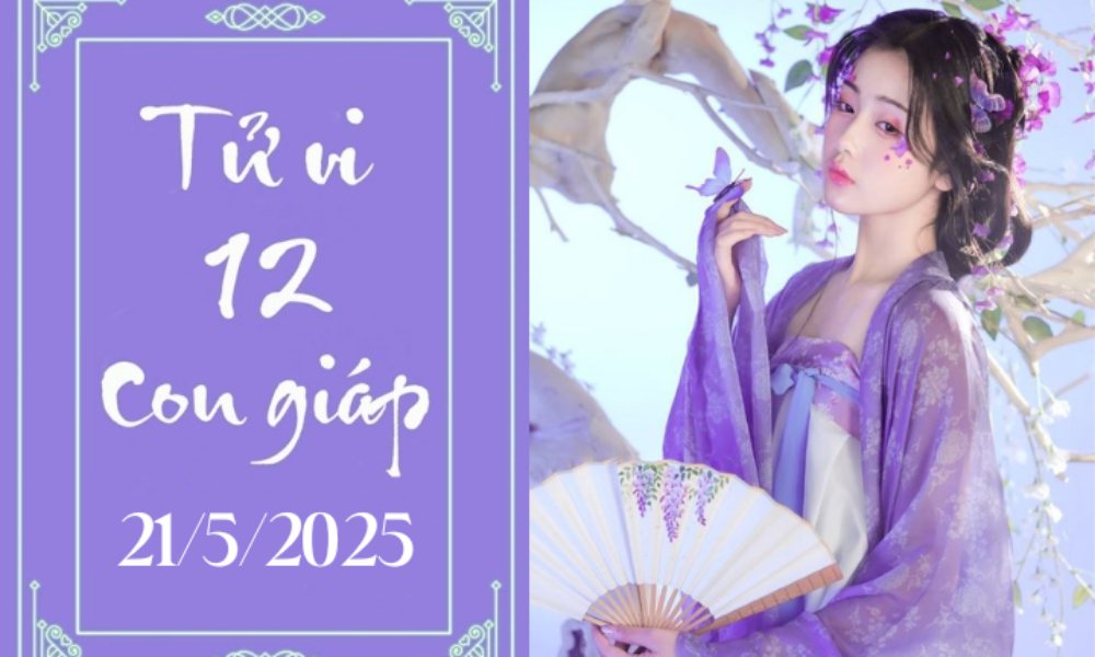 Tử vi 12 con giáp hôm nay ngày 21/5: Thìn khó khăn, Hợi tiêu cực