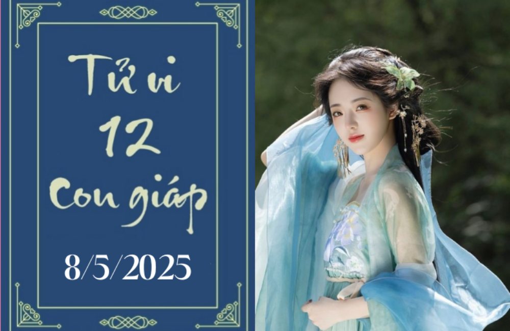 Tử vi 12 con giáp hôm nay ngày 8/5: Mão ổn định, Thân khởi sắc