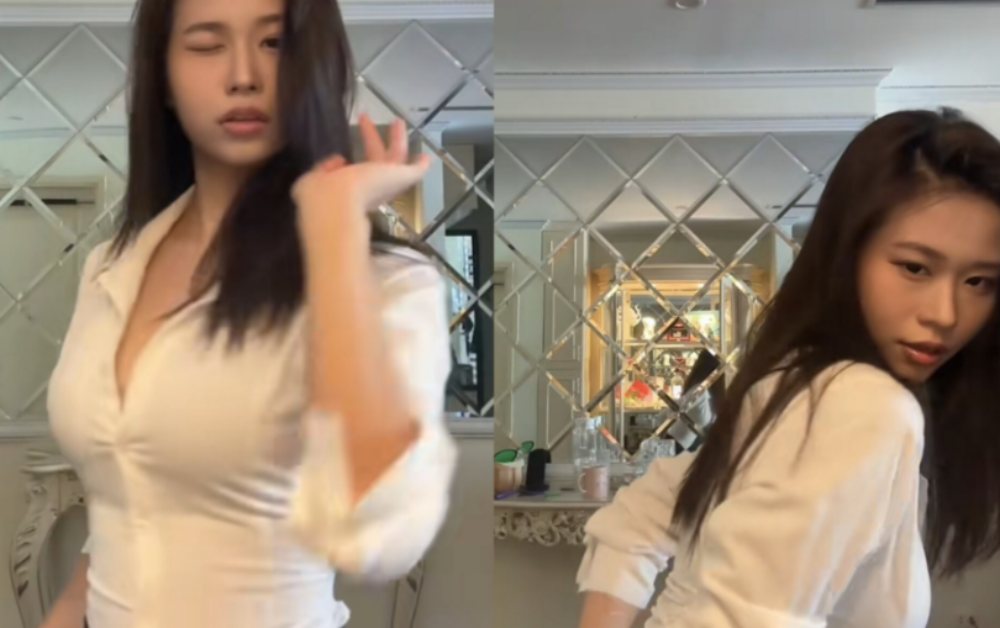 Full clip khoe phong cách "hút chân không" hút hơn 5 triệu lượt xem của nữ TikToker đang gây bão