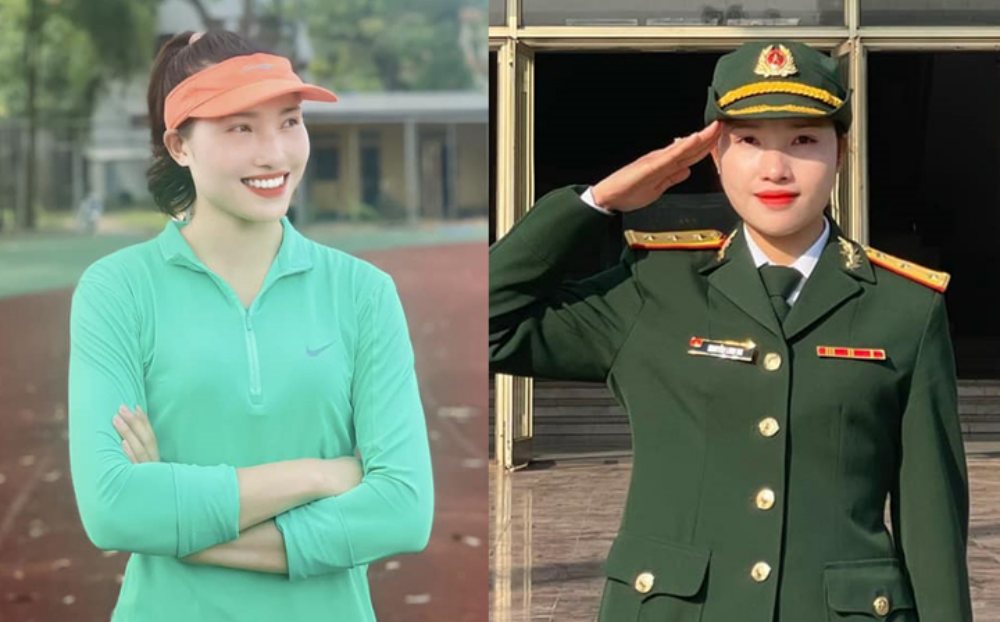 Nữ Đại úy xinh đẹp hộ tống rước đuốc A80 từng hoãn cưới để giành HCV SEA Games