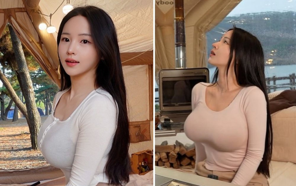 Nàng hot girl "nổi như cồn" với loạt content "cắm trại" độc lạ