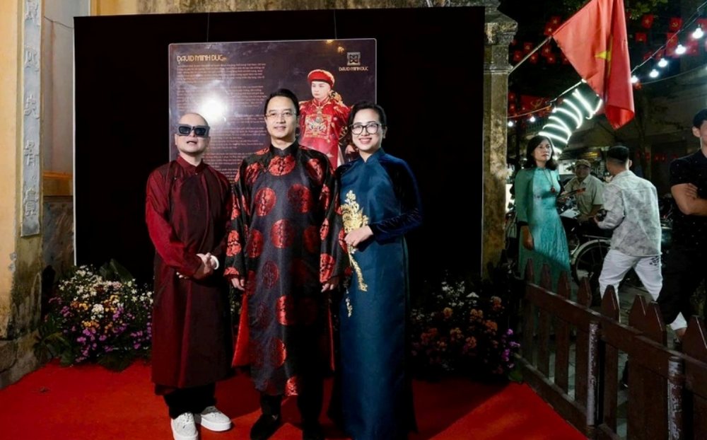 NTK David Minh Đức tôn vinh di sản áo dài Việt Nam