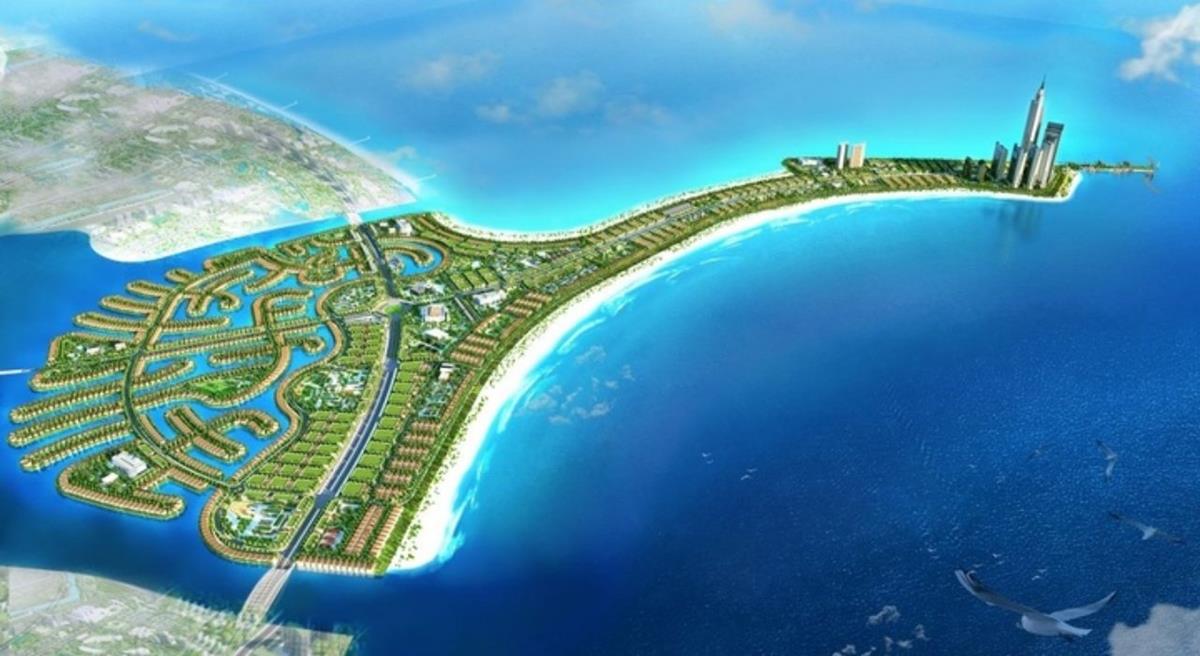 VinHomes Cần Giờ sử dụng công nghệ san lấp lấn biển bền vững hàng đầu thế giới