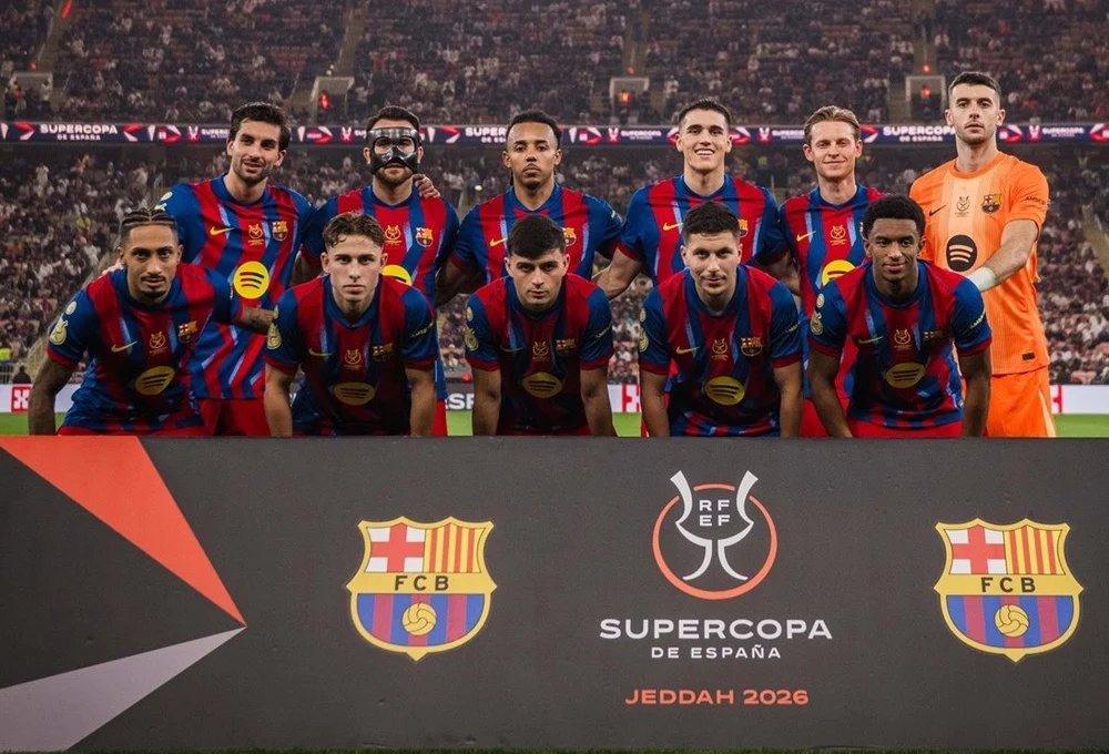 Barca đè bẹp Bilbao, hẹn Real Madrid ở chung kết Siêu cúp