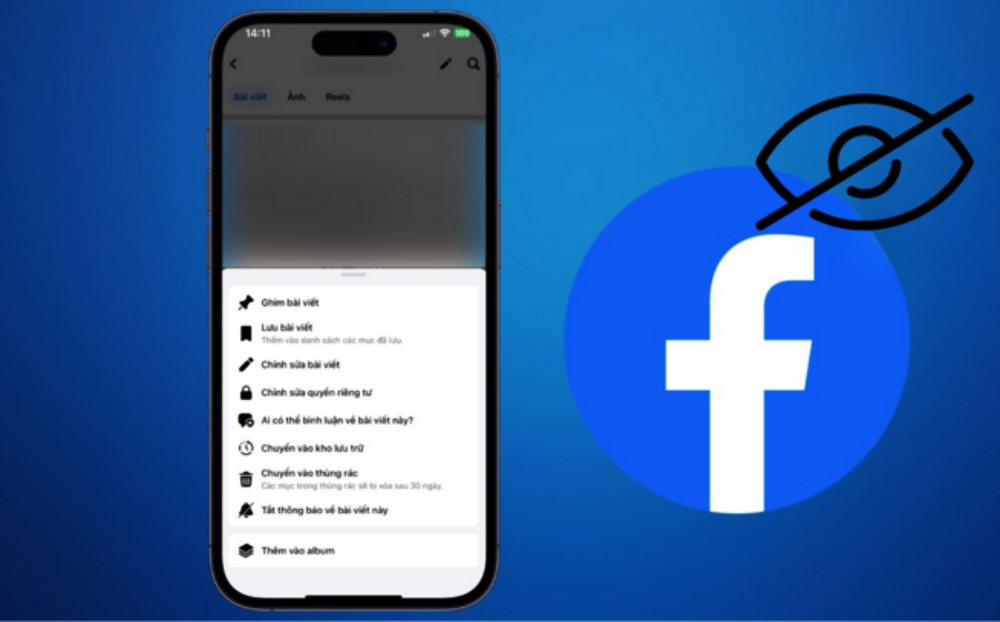 Cách ẩn nhanh bài viết trên Facebook cực dễ chỉ vài bước đơn giản