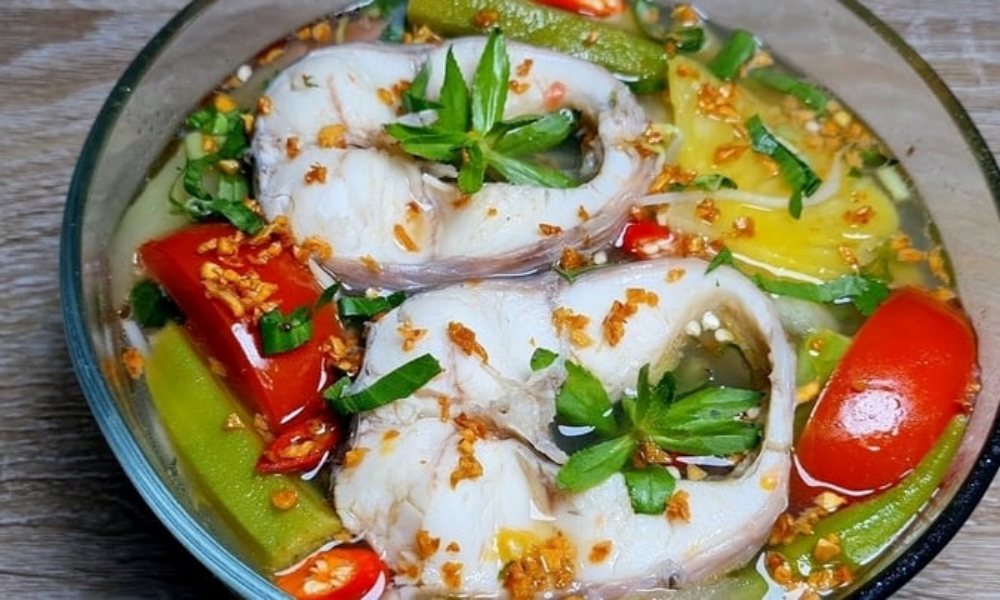 Cách nấu canh chua cá lóc đơn giản
