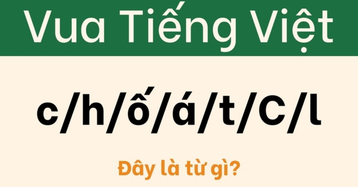 Người 'sành ngữ' cũng phải đầu hàng với câu đố này