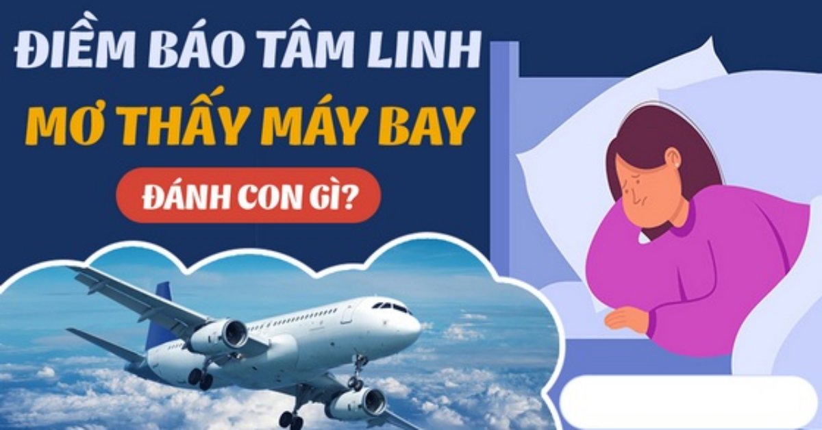 Nằm mơ thấy máy bay đánh con gì? Giải mã chiêm bao thấy máy bay