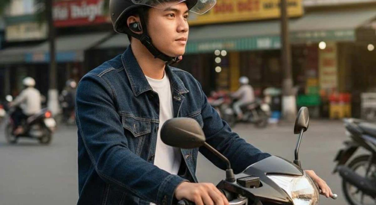 Tôi suýt bị ô tô tông chết vì người chạy xe máy đeo tai nghe