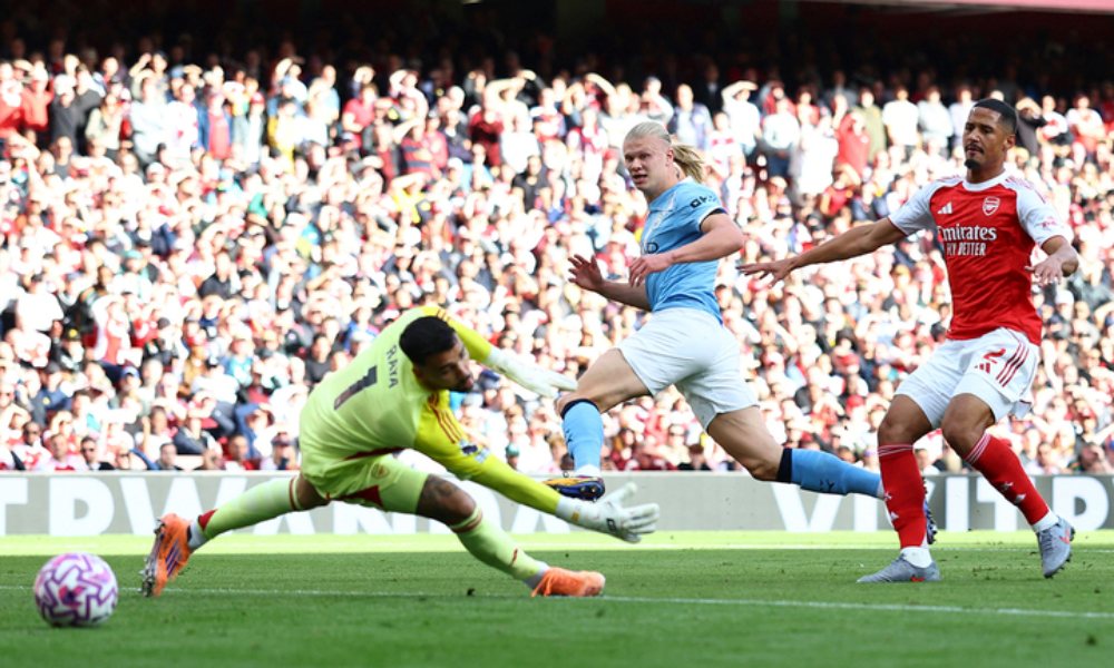 Kết quả giải Ngoại Hạng Anh: Ghi bàn phút cuối, Arsenal thoát thua Man City