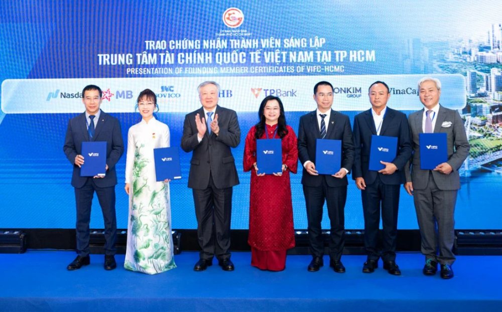 Sonkim Group là thành viên sáng lập Trung tâm tài chính quốc tế Việt Nam