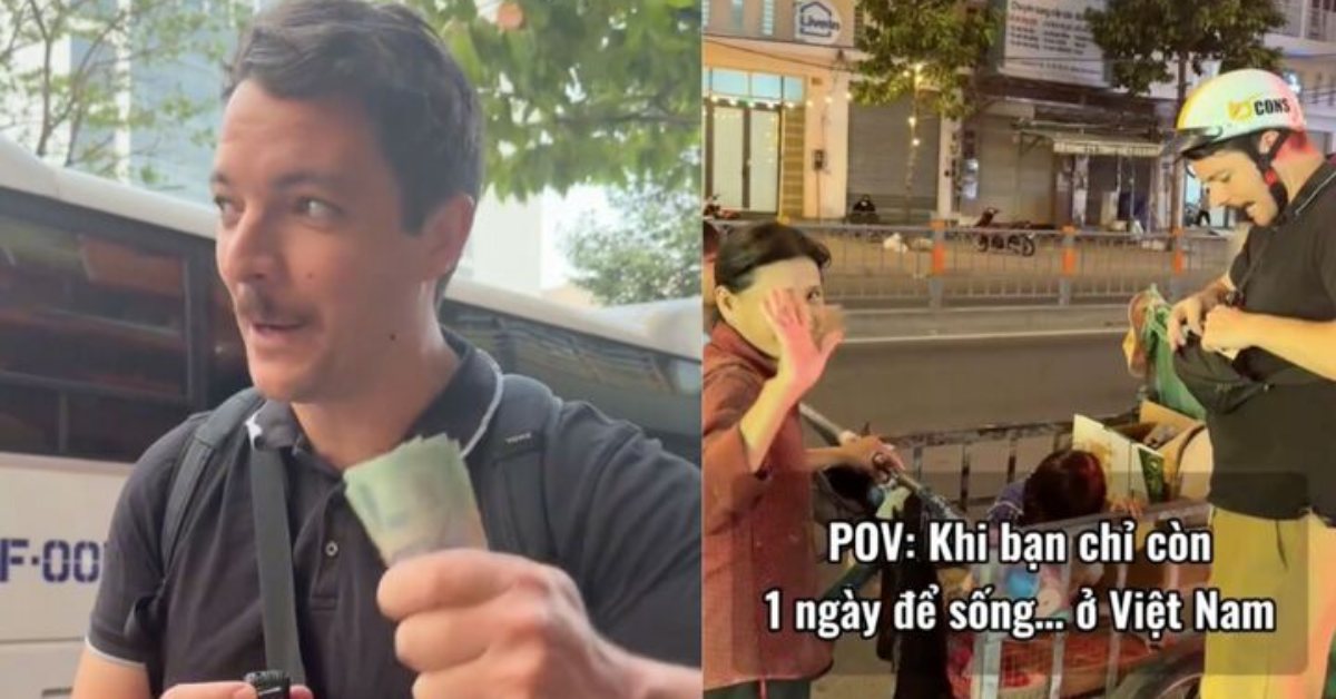 Chàng Tây dành ngày cuối ở Việt Nam để làm từ thiện, giúp người nghèo