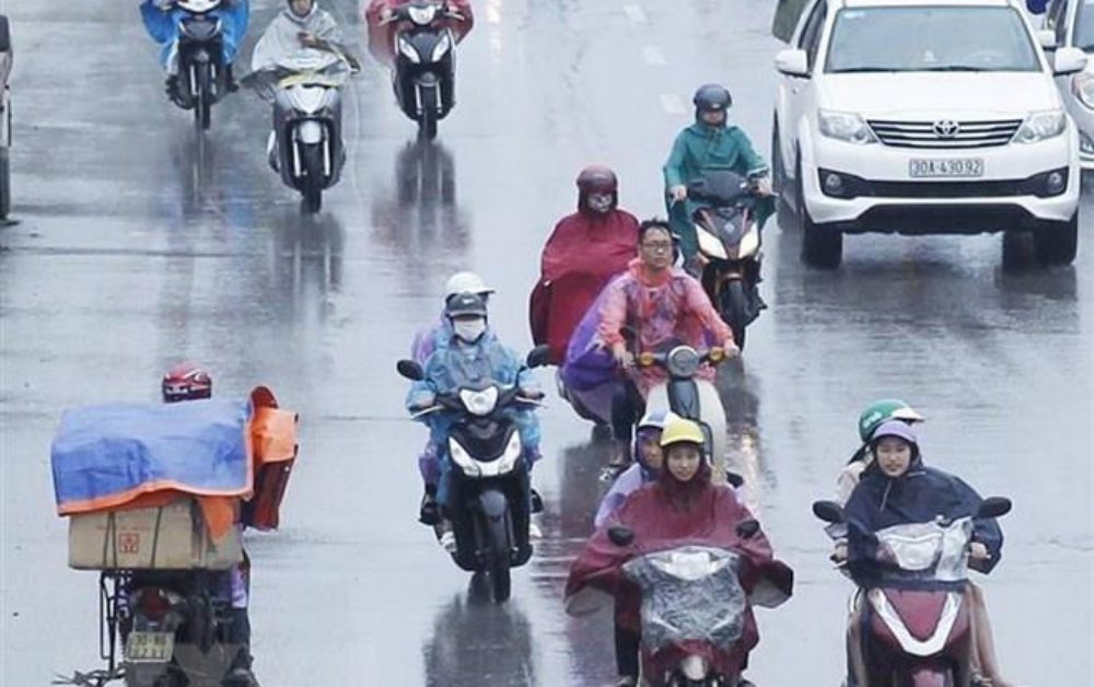 Cảnh báo mưa to và dông ở nhiều khu vực