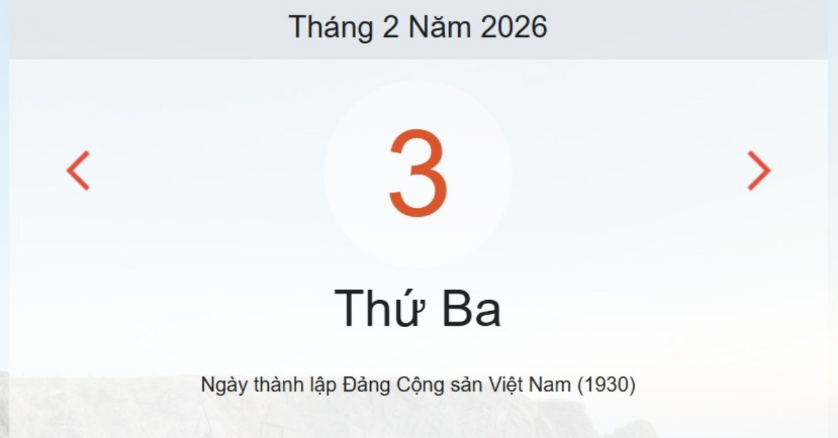 Xem ngay lịch âm dương hôm nay 3/2