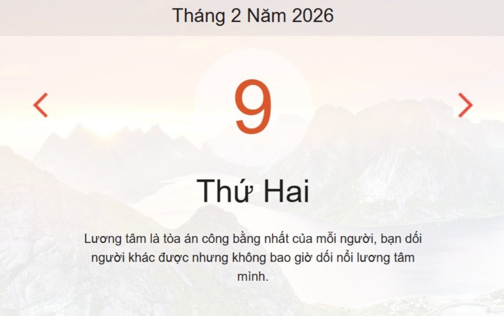 Xem ngay lịch âm dương hôm nay 9/2