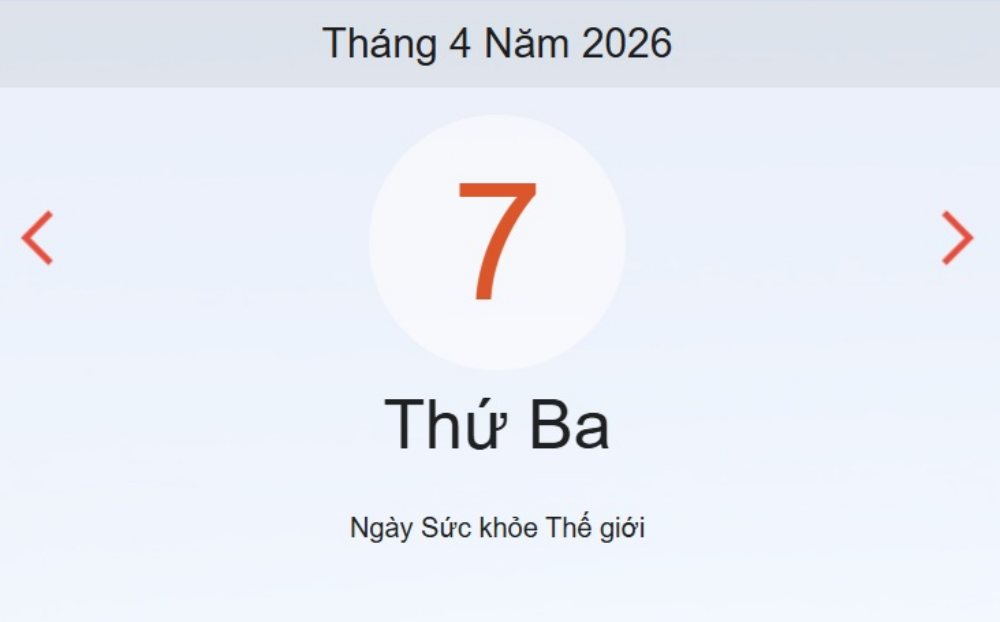 Xem ngay lịch âm dương hôm nay 7/4