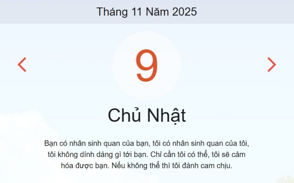 Lịch âm 9/11 – Xem âm lịch hôm nay ngày 9/11 – Lịch vạn niên 9/11/2025