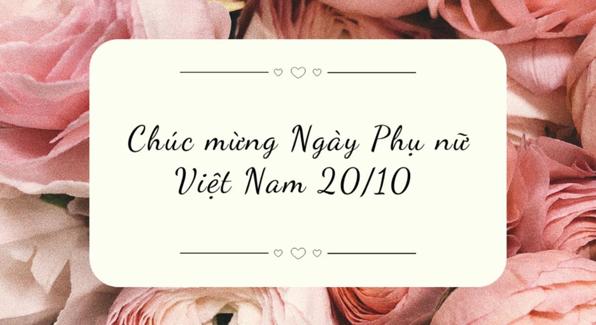 Lời chúc 20/10 dành tặng sếp nữ đầy tinh tế, trang trọng và khéo léo