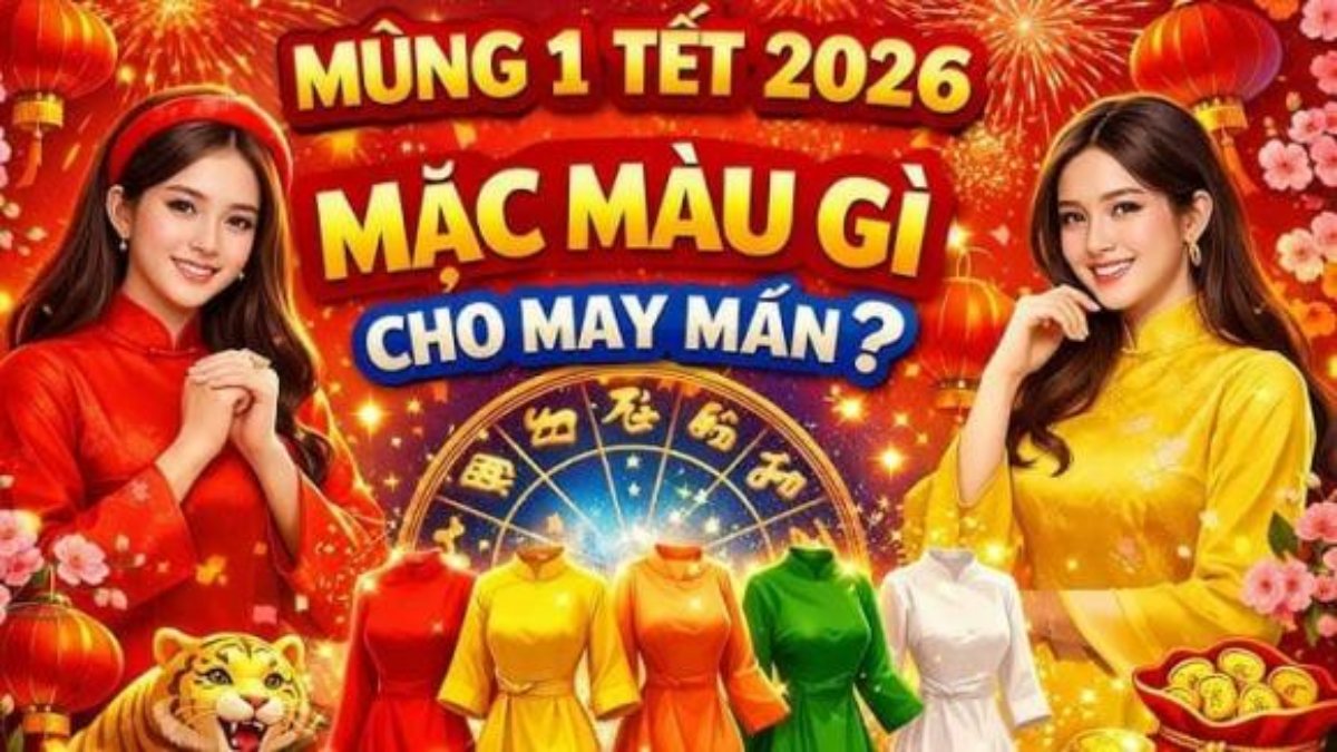 12 con giáp nên mặc màu gì đầu năm Bính Ngọ 2026 để rước tài lộc, may mắn?