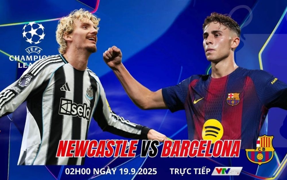 Nhận định Newcastle vs Barcelona 02h00 ngày 19/9, vòng phân hạng Cúp C1 châu Âu