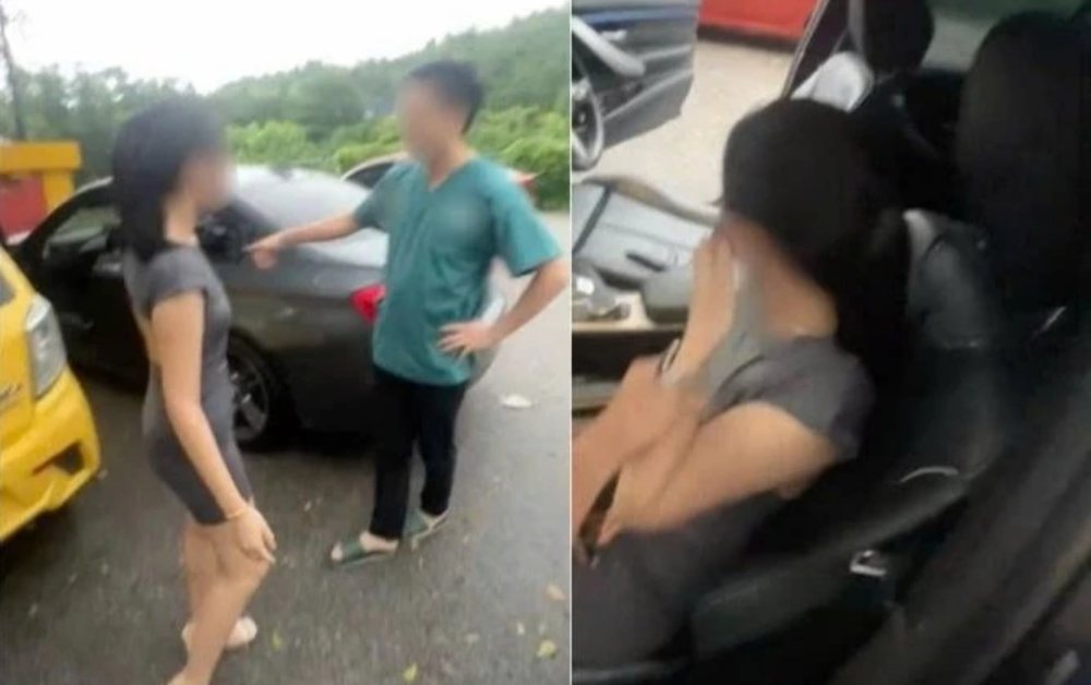 Vụ chồng Malaysia bắt quả tang vợ ngoại tình trên xe BMW viral MXH