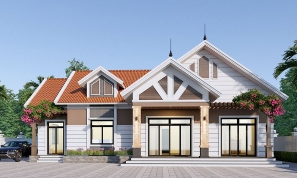 Xây nhà mái Thái 1 tầng 120m2 bao nhiêu tiền?