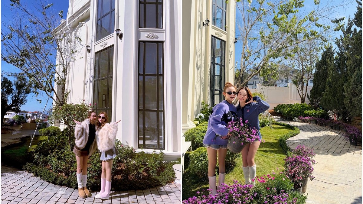 Ở Việt Nam có một phú bà chơi rất nét: Xây biệt thự dưỡng già với bạn thân, U40 chồng chăm như em bé