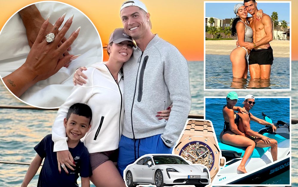 C.Ronaldo tặng xe điện cùng loạt quà đính hôn đắt đỏ cho bạn gái