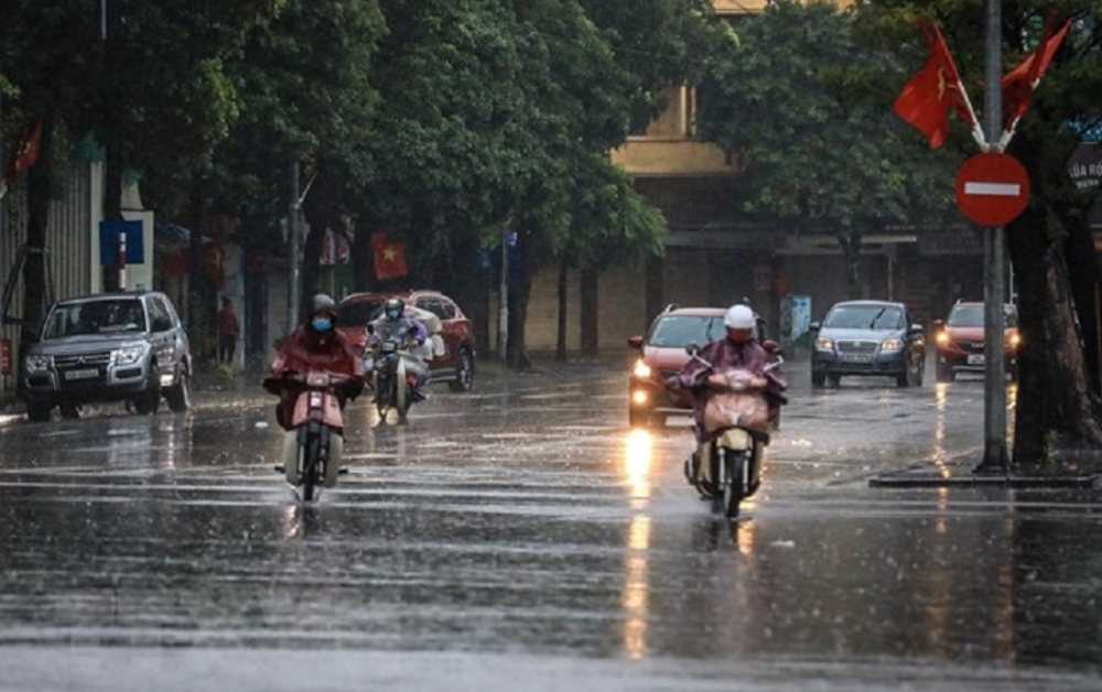 Dự báo thời tiết ngày 22/6: Khu vực Bắc Bộ có nơi mưa rất to