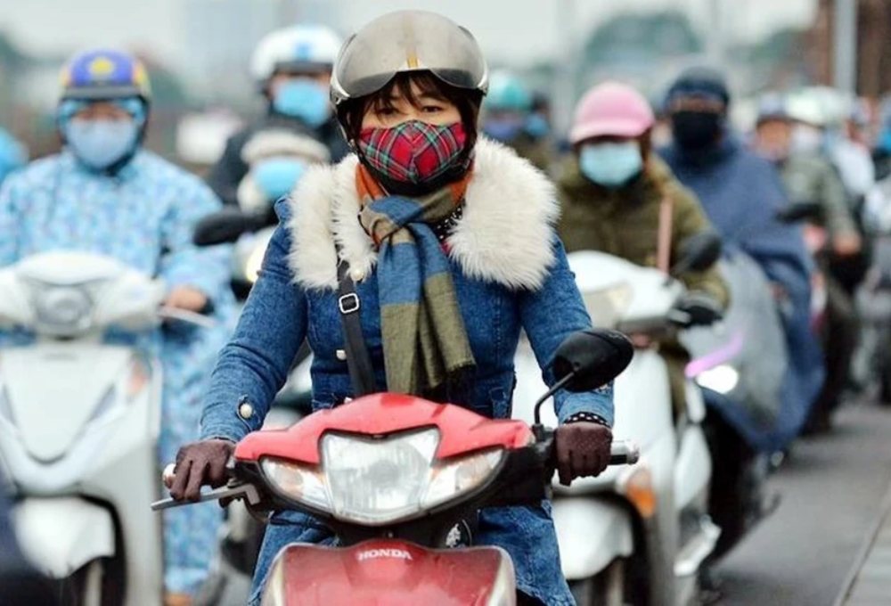 Từ chiều và đêm 9/3 không khí lạnh ảnh hưởng tới Bắc Bộ và Trung Bộ