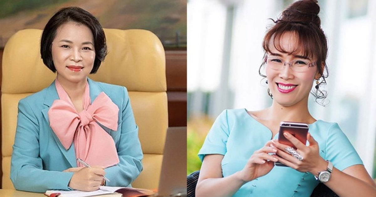 5 'bóng hồng' giàu nhất sàn chứng khoán Việt Nam