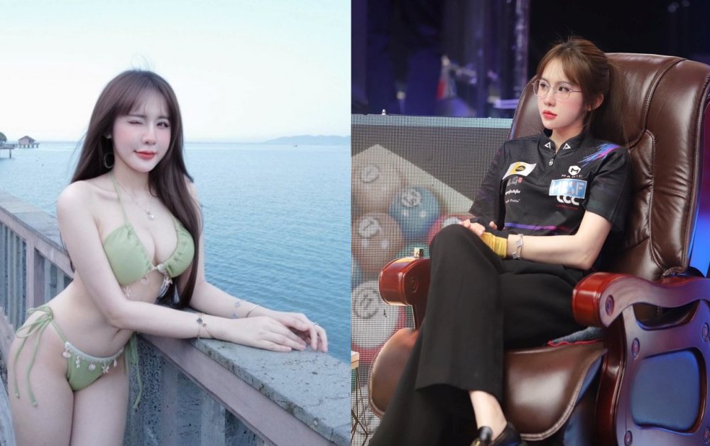 Lê Tuyết Anh thánh nữ bi-a khoe body cực cháy