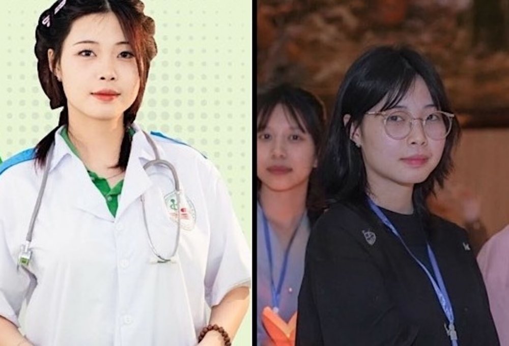 Sinh viên cao đẳng y lộ clip so hàng