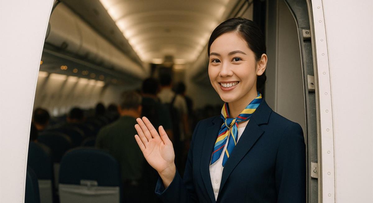 Lý do thực sự khiến tiếp viên hàng không luôn mỉm cười chào khách lên máy bay