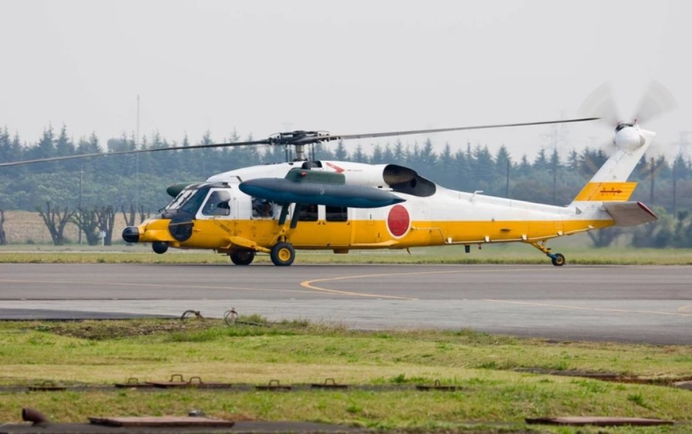 Trực thăng cấp cứu của Nhật Bản gặp nạn