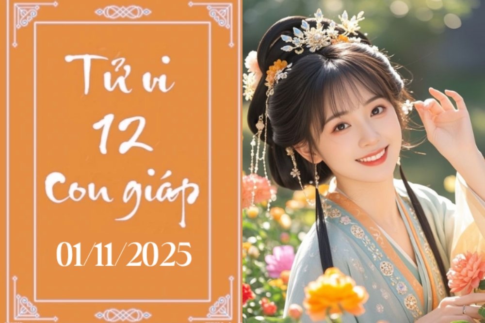 Tử vi 12 con giáp hôm nay ngày 1/11: Thìn thăng tiến, Dần cần thận trọng