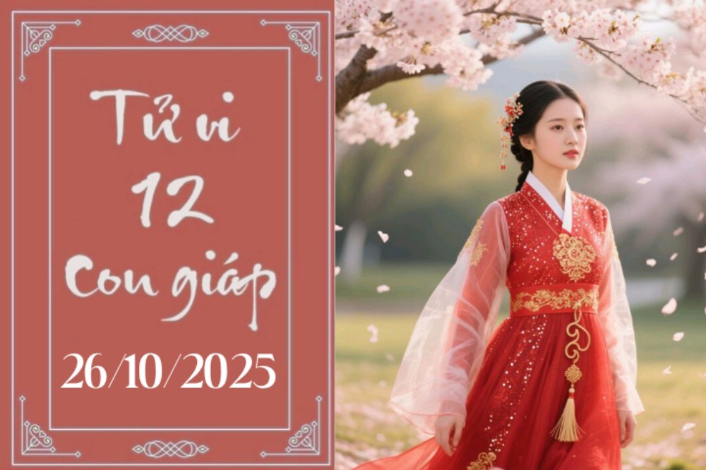 Tử vi 12 con giáp hôm nay ngày 26/10: Mão phát lộc, Thìn thăng tiến
