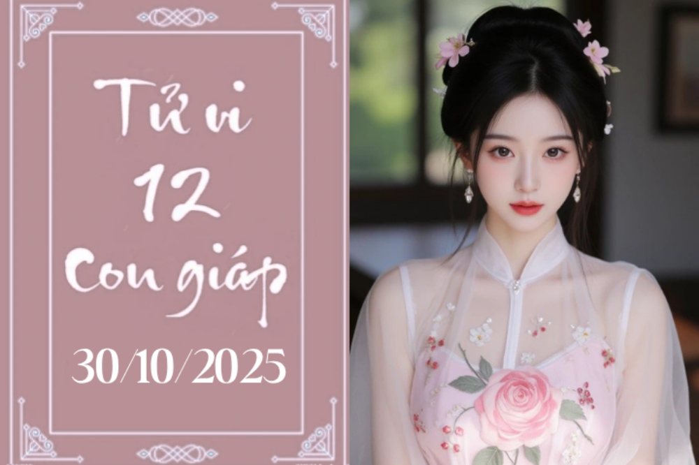 Tử vi 12 con giáp hôm nay ngày 30/10: Mão rực rỡ, Tuất chững lại