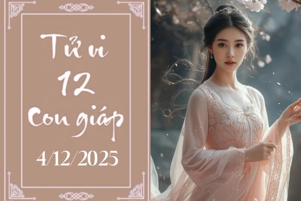 Tử vi 12 con giáp hôm nay 4/12: Tỵ may mắn, Mùi thận trọng