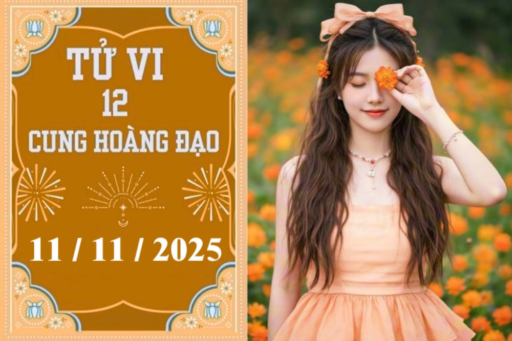 Tử vi ngày 11/11/2025 của 12 cung hoàng đạo: Song Ngư bình ổn, Ma Kết soi mói