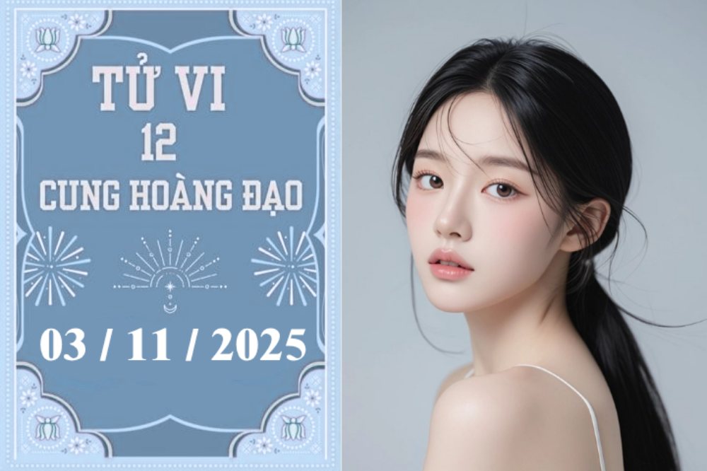 Tử vi ngày 3/11/2025 của 12 cung hoàng đạo: Bảo Bình tài lộc, Ma Kết khó khăn