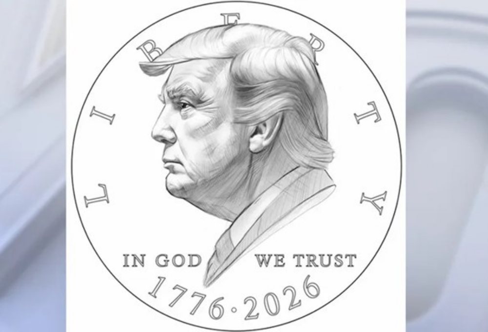 Mỹ đề xuất phát hành đồng xu 1 USD mang hình Tổng thống Trump