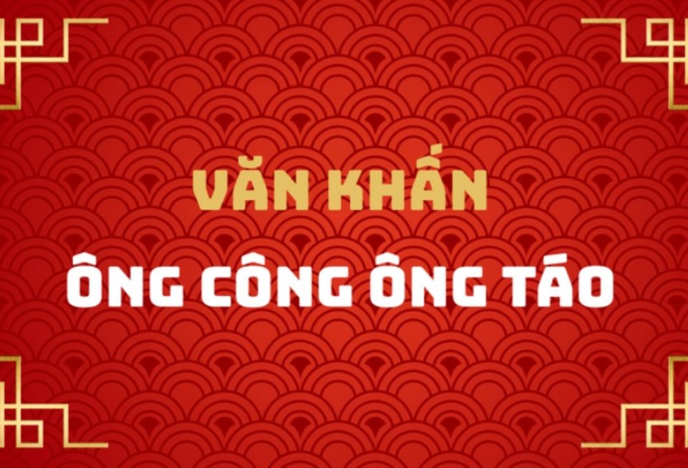 Văn khấn cúng ông Công ông Táo 23 tháng Chạp chuẩn