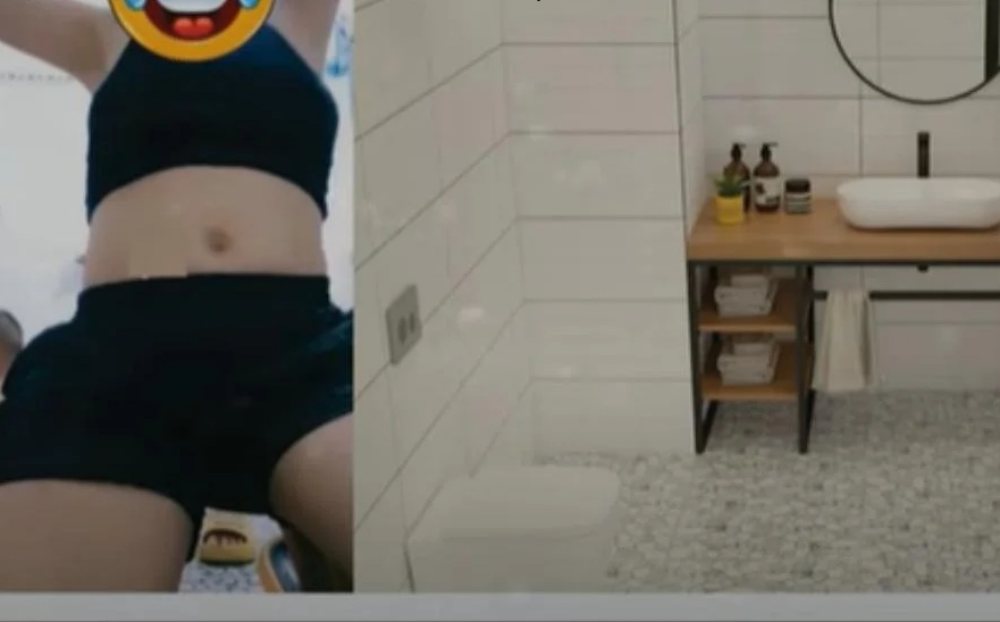 Xôn xao clip 3 mẹ con ở Đồng Nai tắm trong nhà vệ sinh